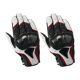 thumbnail image 1 of Naiovety Paquete de 2 guantes de motocicleta, guantes portátiles de invierno y otoño, equipo Protector transpirable para conducción profesional al aire Ciclismo blanco rojo L Naiovety OD027440-05, 1 of 6