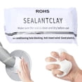 thumbnail image 4 of 2Pc Moldable Sealant Clay, waterproof sealing clay for wood,White Fast Drying Sealant Mastic, Repair Sealing Putty for Drain Pipe Connections, Wall Holes, Air Conditioning Holes and Gap Filling, 4 of 9