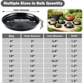 thumbnail image 2 of 20 Packs 20 Inches Extra-Large Black Plant Saucers for Indoor Outdoor Use Heavy Duty Plastic Plant Trays for Planter Bulk Flower Pot Drip Trays to Catch Water, 4 to 20 Inch, 2 of 15