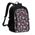 thumbnail image 1 of Balery Rainbow Unicorn And Cat Icecream Mochila con carga USB para hombre y mujer - Mochila impermeable y antirrobo para portátil con puerto USB para viajes, trabajo, estudios y universidad, 1 of 7