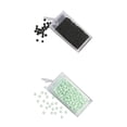 thumbnail image 1 of 2 piezas de 3 mm de abalorios DIY joyería retro Craft Kit Navidad negro/, 1 of 9