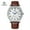 SilverShellWhiteFaceCoffeeBelt, variant on Men's Automatic Mechanical Watch Waterproof Wristwatches 768655219625