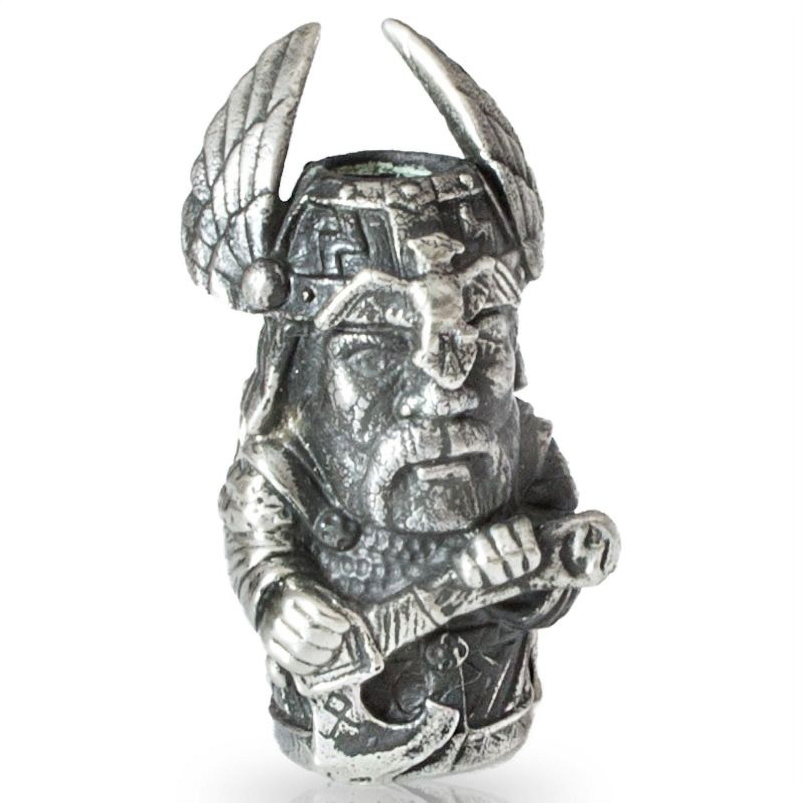 Perun Paracord / Lanyard Bead in Nickel Silver for Jig Pro Shop by Alloy Army of Eurasia