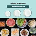 thumbnail image 4 of 100 Pcs Elastic Food Covers, Disposable Plastic Bowl Lids for Fruit & Vegetable Storage, Freshness Seal Wraps, 4 of 7