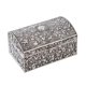 thumbnail image 2 of Retro Jewelry Box Organizer For Mothers Girlfriends And Daughters In Silver Color With Elegant Storage Design 1Pc, 2 of 3