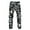 Black, variant on Vedolay Casual Trousers Men's Cargo Pants Multi-Pocket Straight Leg Pants Drawstring Waist Joggers Sweatpants,Black L