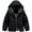 Black, variant on Girl's Waterproof Ski Jacket Hooded Windproof Fleece Winter Snow Coat Pink 6/7