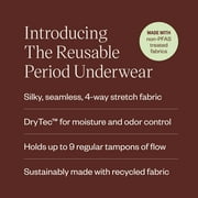 DivaCup - DIVA Reusable Period Underwear - Black Bikini M-L