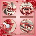 thumbnail image 3 of Pink Flamingo Happy Valentine's Day Banner Heart-shaped Glasses Flamingo Backdrop Red Bow Pearl Necklace Love Background for Valentine's Day Party Romantic Date Photo Shoot, 3 of 8