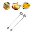 thumbnail image 6 of Raindrops Stainless Steel Honey Stick with Long Handle for Stirring Honey Tea Coffee Milk Silver 1 Pc, 6 of 8
