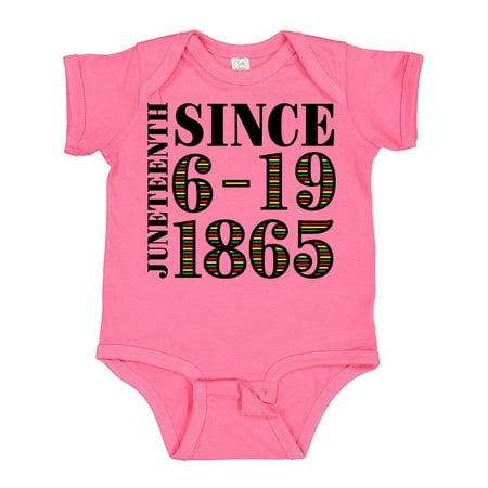 

Inktastic Juneteenth Since 6-19-1865 Gift Baby Boy or Baby Girl Bodysuit
