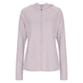 thumbnail image 4 of TOUMENY Women's Zip Up Hoodie Lightweight Sun Protection UPF 50+ Long Sleeve Slim Fit Athletic Jacket Casual Running Hiking Travel Workout Top Pink XXL, 4 of 6