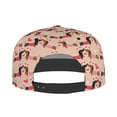 thumbnail image 4 of Fotbe Dachshund Couple Flat Bill Visor Cap Classic Snapback Hat Polyester Foam Trucker Hat Trucker Cap Adjustable Baseball Cap, 4 of 9