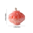 thumbnail image 3 of HuiXinOu Scented Candle in Lantern, New Year Festival Holiday Gift Decor Ornament for Home Desk Mantle, Aromatherapy Soy Wax Candle, Pink, 3 of 6