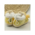 thumbnail image 5 of LEZZO Baby Girl Winter Warm Plush Half Boots Toddler Soft Sole Anti-slip Shoes for 0-18M, 5 of 6