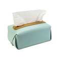 thumbnail image 7 of Walbest Nordic Delicate Faux Leather Tissue Box Waterproof Detachable Napkin Case Pouch for Home/Car, Decorative Tissue Bag (Tissue Not Included), 7 of 7