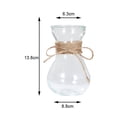 thumbnail image 3 of Glass Vases Transparent Water Hydroponics Flower Rope Dry Flower Vase Living Room Table Decoration;Glass Vases Transparent Water Hydroponics Flower Rope Dry Flower Vase, 3 of 9