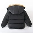 thumbnail image 5 of TAIAOJING Toddler Kids Fall Down Puffer Jacket Children Winter Boy Coat Hooded Coat Fashion Warm Clothes Boys Coat& Outerwear Jackets Parka 3 Years, 5 of 8