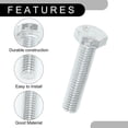 thumbnail image 4 of Kit de montaje de hardware para escalones laterales Unique Bargains No.68044460AA para Dodge para Ram 1500 2009-2012 tono metálico plateado 1 juego, 4 of 7