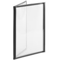 thumbnail image 4 of Truecraftware - 8 1/2" x 11" - 3 Fold Panels Menu Cover, Black Color- Set of 30, 4 of 5