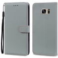 thumbnail image 1 of S7Edge Case For Samsung Galaxy S7 Case Leather Wallet On For Samsung S7 Edge Case Soft Flip Cover For Samsung S7 S 7 Edge Fundas Grey For Samsung S7 Edge, 1 of 6
