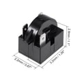 thumbnail image 3 of Unique Bargains 33Ohm 3 Pins Refrigerator PTC Starter Relay, 3 of 3