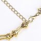 thumbnail image 2 of Vintage Pirate Skull Necklace Gothic Statement Choker Collar Pendant Necklace (silver), 2 of 2