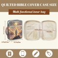 thumbnail image 7 of ZUXONGSY Jesus Cross Cloud Print Bible Case for Women Large Bible Holder Multifunctional Christian Tote Bag with Handle Handbag for Book Lover, 7 of 7