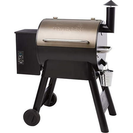 Traeger Grills Pro Series 22 Pellet Grill & Smoker | Bronze  Gen I  572 Sq. In. Capacity | TFB57PZBO model