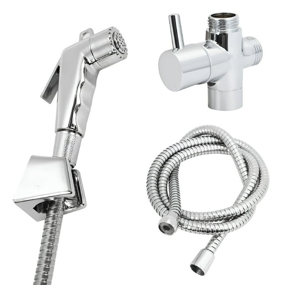 ZEPARO Toilet Bidet Spray Hand Held Shower Head Wash Jet Diverter Bidet Sprayer One Size