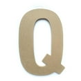 thumbnail image 1 of Lettre Q en bois du décor Lerman, 1 of 4