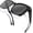 Light Black, variant on Polarized Fit Over Glasses Sunglasses for Women Men, Square Sun Glasses UV400 Protection Shades for Driving
