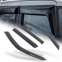 M-AUTO 4 Pieces Tape-On Window Visor Shade Vent Wind Rain Deflector for 2008-2013 Subaru Forester