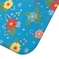 thumbnail image 5 of Pioneer Flower Floral Print Pattern Kitchen Dish Drying Mat 1 Pack, Ultra Absorbent Microfiber Drainer Mat, 16"x18", 5 of 6