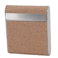 thumbnail image 3 of Storage Case, Cloth Pattern Flip Cover Design 20 Capacity Inner Flocking Case Multipurpose Pressure Resistant For Women For Gifts, 3 of 8
