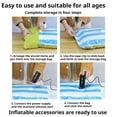 thumbnail image 4 of Vacuum Storage Bags, 11 Combo (10 Large Bags + Electric Pump), Space Saving, Fast Compression, Large Capacity, For Clothes, Quilts, Blankets, Bedding, 4 of 9