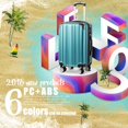 thumbnail image 2 of Maleta extensible Luggage Coolife de policarbonato y ABS, 71 cm, color verde, 2 of 7