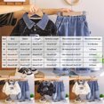 thumbnail image 3 of Toddler Baby Boy Clothes Infant Fall Winter Outfits Striped Waffle Long Sleeve Crewneck Sweatshirts Pants 2-3Years, 3 of 9