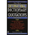 thumbnail image 1 of Pre-Owned New International Dictionary of Quotations, 3rd Edition, 9780451199638, 0451199634, Paperback, 3 edition, 1 of 1