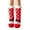Red, variant on IWRICH Women's Slipper Fuzzy Socks Winter Thermal Cozy Warm Lined Non Fluffy Thick Soft Sleep Cabin Socks Red
