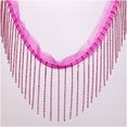 thumbnail image 2 of 1 Yard Rhinestone Fringer Trim Diamond Ribbon Crystal Tassel Sparkle Jewel Chain for Cloth Sewing Crafts DIY Decoration, 2 of 7