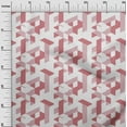 thumbnail image 3 of oneOone Silk Tabby Red Fabric Moire Sewing Material Print Fabric By The Yard 42 Inch Wide, 3 of 4