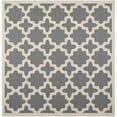 thumbnail image 1 of Safavieh Tapis Anthracite Intérieur Extérieur - Carré 7 Pieds10 Pouces, 1 of 4