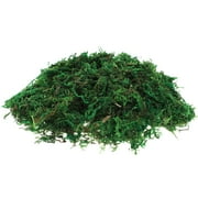 Omeite 1 Pack Aftificial Preserved Moss Terrarium Green Moss Gardening Centerpieces Bonsai Moss Decor (About 20G)