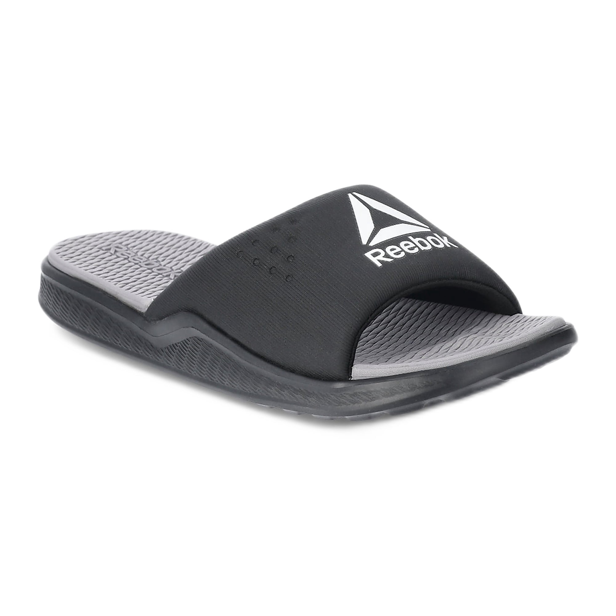 Reebok Men's Cushioned Comfort Slip-On Slides