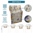 thumbnail image 6 of Spring Wildflowers Table Runner 48 Inches, Watercolor Tulip Floral Leaf Plant Beige Bed Runner Dresser Scarves Tabletop for Indoor Outdoor Parties/Ceremony/Banquet, 13" x 48", 6 of 8