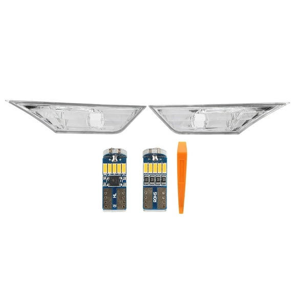 Par de luces de posición lateral con bombillas LED 20559010 de repuesto para Civic 2016-2021 Jadeshay A