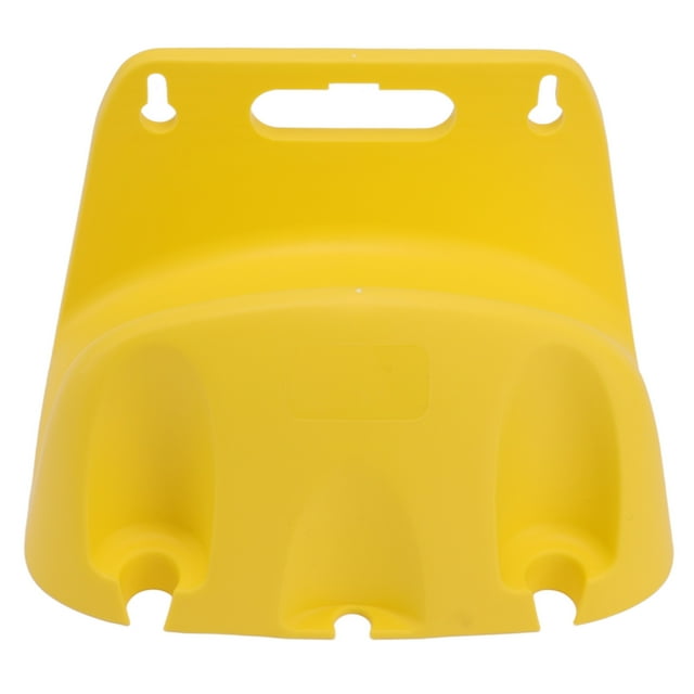 Wall Water Pipe Hanger Hose Pipe Storage Holder Wall Mounted Water Pipe Reel Bracket Hose Pipe Hanger Water Hose Storage Reel Holder For 20m Tube Winding Yellow