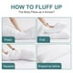 thumbnail image 5 of Almohada corporal DOWNCOOL, grande, 20 x 54 pulgadas, para dormir de lado, 5 of 5