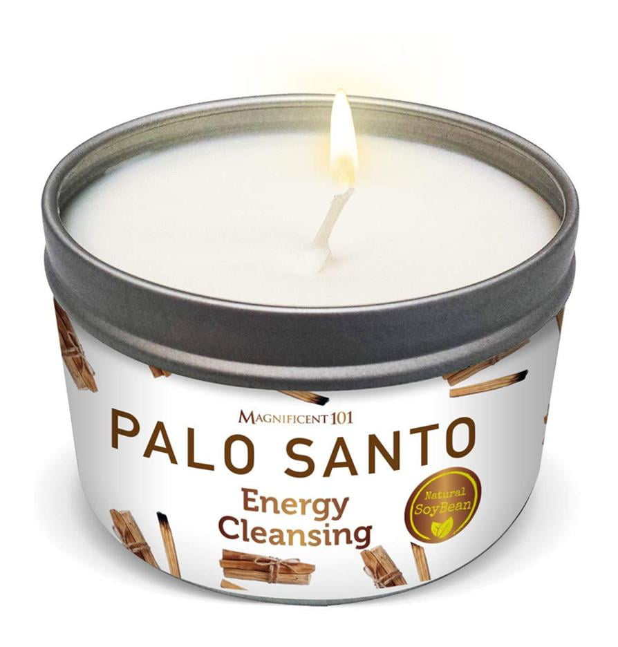 Palo Santo Soy Wax Scented Candle/relaxing Candle/Ritual candle 